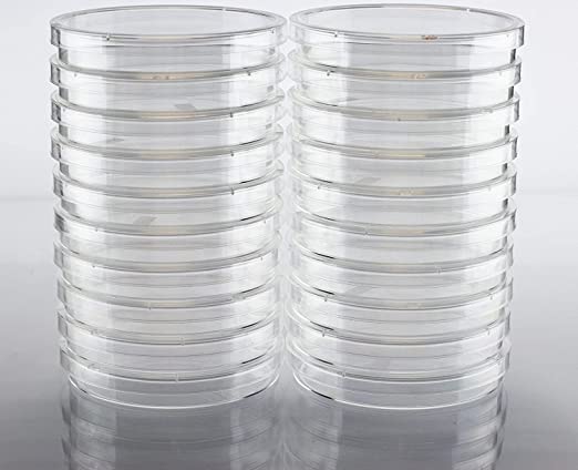 Jetflon 100pcs Strelie Plastic Petri Dishes with Lid, 90mm Deep Sterile Petri Plates|Petri Dish Set for Lab, Experiment, Biology, Microbiology Studiesb Pack-1 (B0BZ8QWR4S) Amazon Price History, Amazon Price Tracker