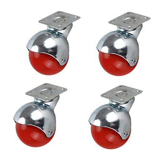 Roulettes de meubles silencieuses portant 90 kg pour supprimer les rayures