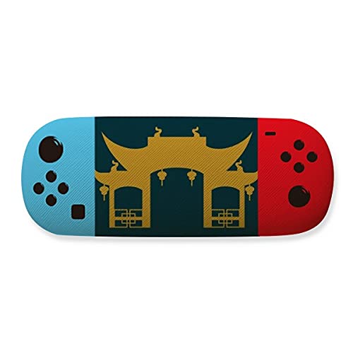 Lunettes boîte de rangement temple bois thaïlandais et jeu créatif