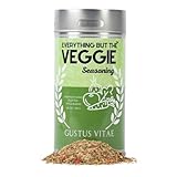 Everything But The Veggie Seasoning | Gourmet Vegetable Seasoning | Artisanal Spice Mix | All Natural | Non GMO | Hand Crafted | GLP-1 Friendly | Gourmet Vegetable Seasoning Blend | Made In USA | 4.8 oz | Small Batch | Gustus Vitae