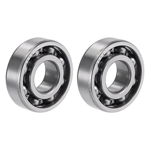 Rodamientos de bolas 6204 ranura profunda 20x47x14mm tipo abierto de acero para motor