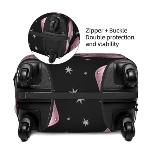 Suitcase Covers for Luggage, Luggage Cover Protector Fits 18-32 Inch Luggages (Pink Diamond Bow, XL)3