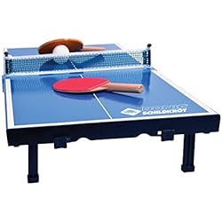 Maletin Tenis Donic-Schildkröt Mini Mesa de Tenis de Mesa, con 2 Raquetas y 1 Pelota, Plegable en un Maletín, 838576