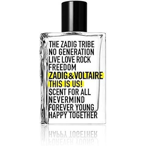 Zadig & Voltaire This Is Us! Unisex EDT 3.3 Fl Oz Cover