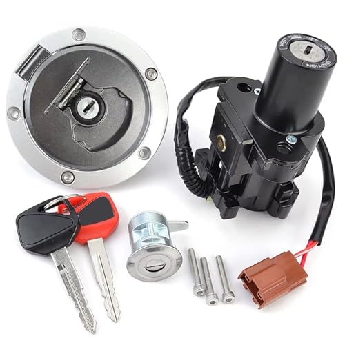 Cerradura 35010-MJW-A04 para CB500F y CBR500R con tapón y llaves