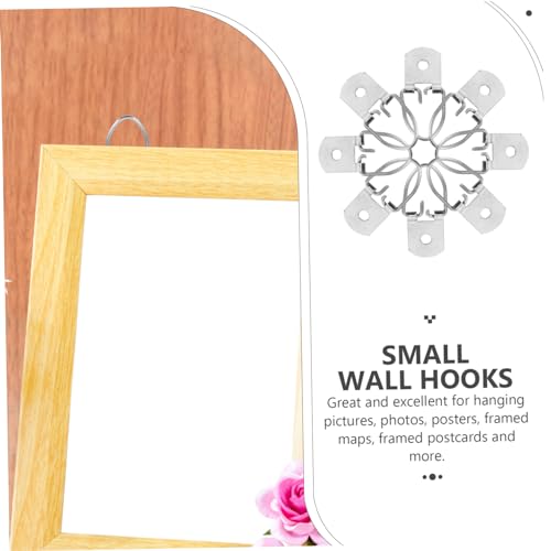 Image of TEHAUX 20pcs Multi-Function Picture Hangers for Easy Wall Mounting Photo Frame Hooks for Art Mirrors and Projects Strong and Sturdy Hanging Hardware