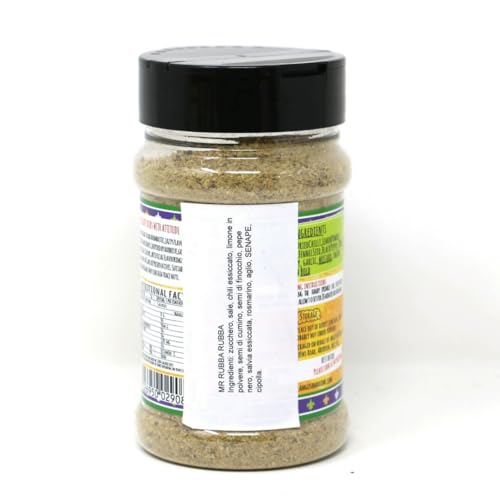 Angus & Oink | Rubba Rubba Jalapeno & Herb Seasoning | Authentic Creole and Cajun Flavours | Perfect for Shrimp, Pork, Fish, & Chicken | 200g