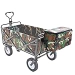 Isolierte Kühltasche mit Push-Pull-Trolley, 15 l, perfekt für Outdoor-Picknick, Camping, Grillen, Einkaufen, Golf, zusammenklappbarer Wagen mit Zubehör für Tiefkühlkost