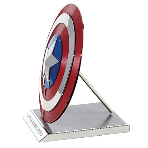 Kit Modelo 3D Escudo Capitán América Metal Earth miniatura 4