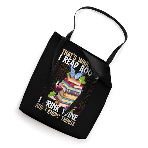 Bolso Tote That's What I Do Lectura y Vino miniatura 2
