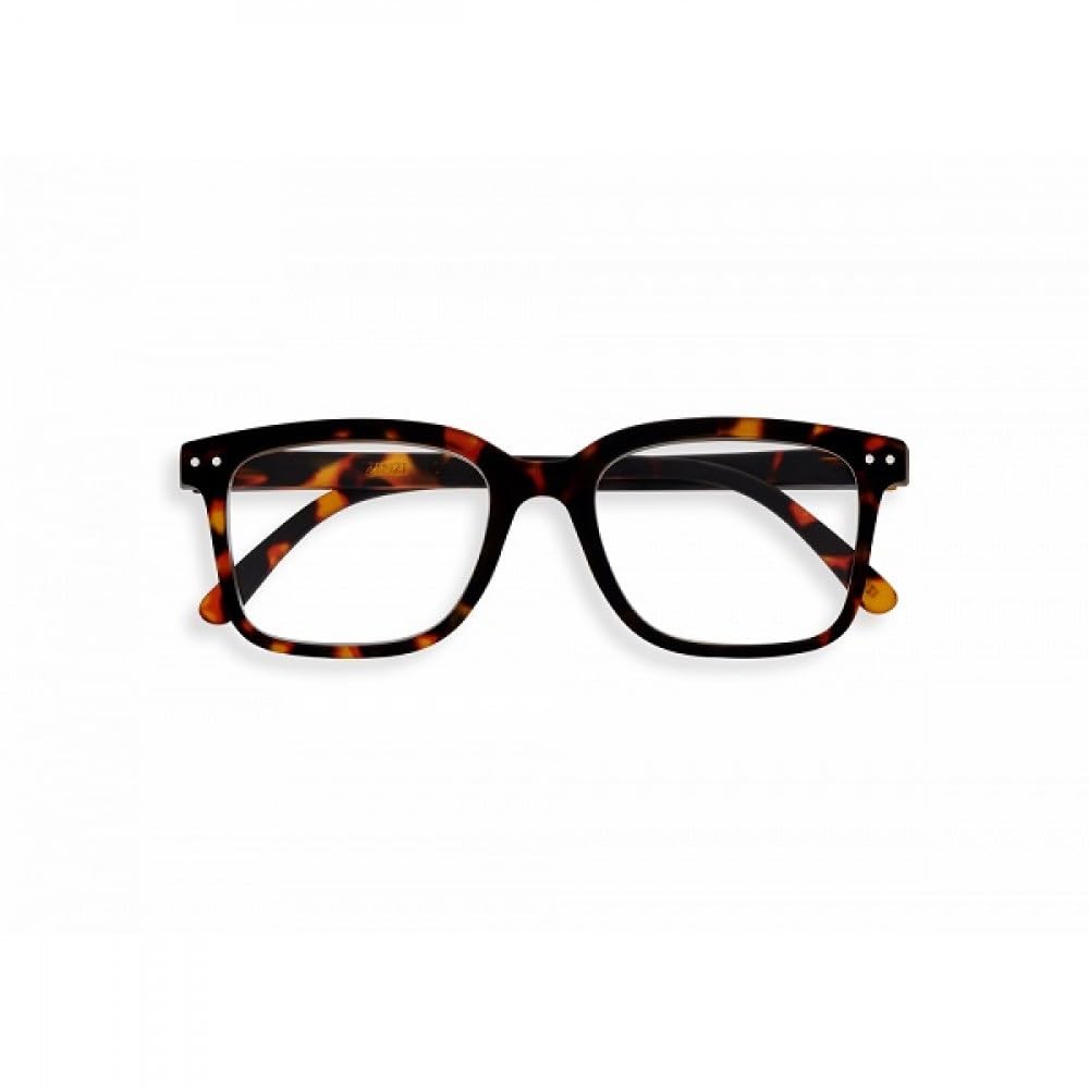 IZIPIZI Occhiali da lettura unisex, marroni, 14,3 x 13,7 x 4,5 cm, marrone, 14,3 x 13,7 x 4,5 cm