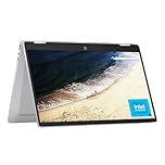 HP Chromebook x360 14 inch 2-in-1 Laptop, HD Touch Display, Intel Processor N100, 4 GB RAM, 64 GB eMMC, Intel UHD Graphics, Chrome OS, HD Camera with Shutter, Adaptive Battery Life, 14b-cd0000ca