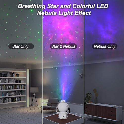 DOMORA Galaxy Projector Light with Remote & Timer - Image 7