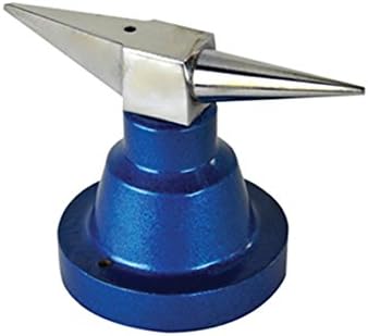 4-1/2" Jeweler's Double-Horned Anvil 1 Lb 11 Oz Bench Mounted Metalsmith Metal Forming Jewelry Making Tool
