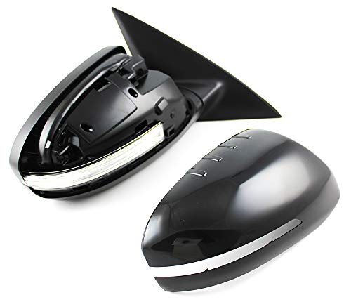 JP Auto Side Door View Mirror Compatible With Kia Optima 2011 2012 2013 Power Operated Heated Folding Signal Passenger Right Side