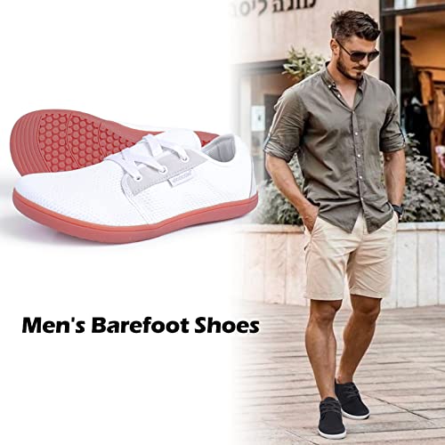 CIOR Vicocole Men's Barefoot Shoes Zero Drop Sneakers Wide Toe Box Minimalist Lightweight Shoes2
