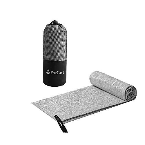 FreeLand Microfiber Camping Towels Quick Dry Super Absorbent for Backpacking Beach Swimming Hiking Travel