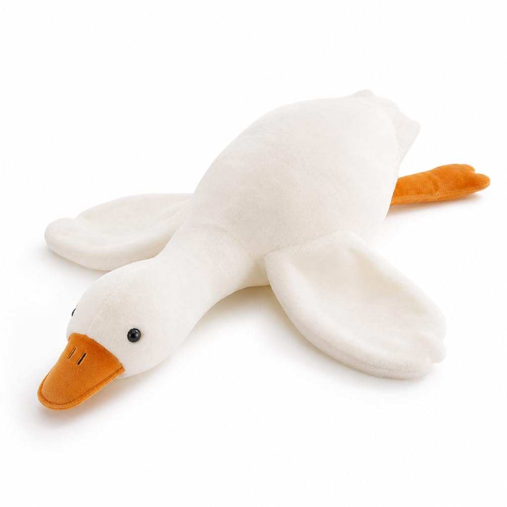 Efuwfugc Goose Plush, Goose Teddy, Hug a Lumps 50cm