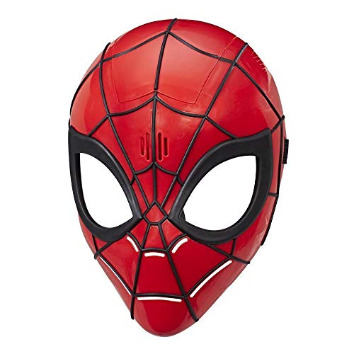 Spider-Man Acessório Máscara Eletrônica Homem Aranha Vermelho