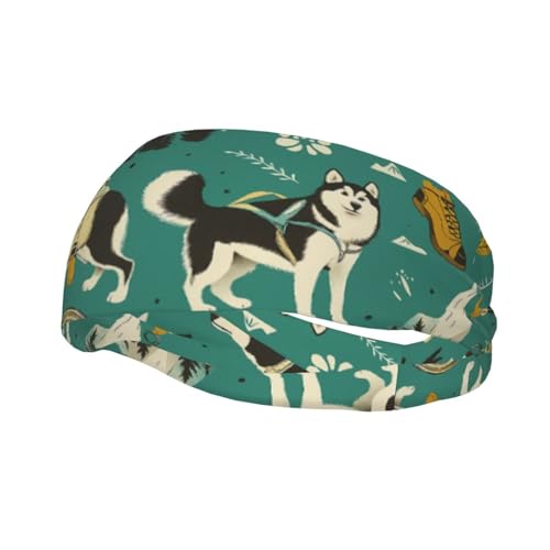 Adventure Husky & Mountain Gear Sports Headband Unisex Elastic Exercise