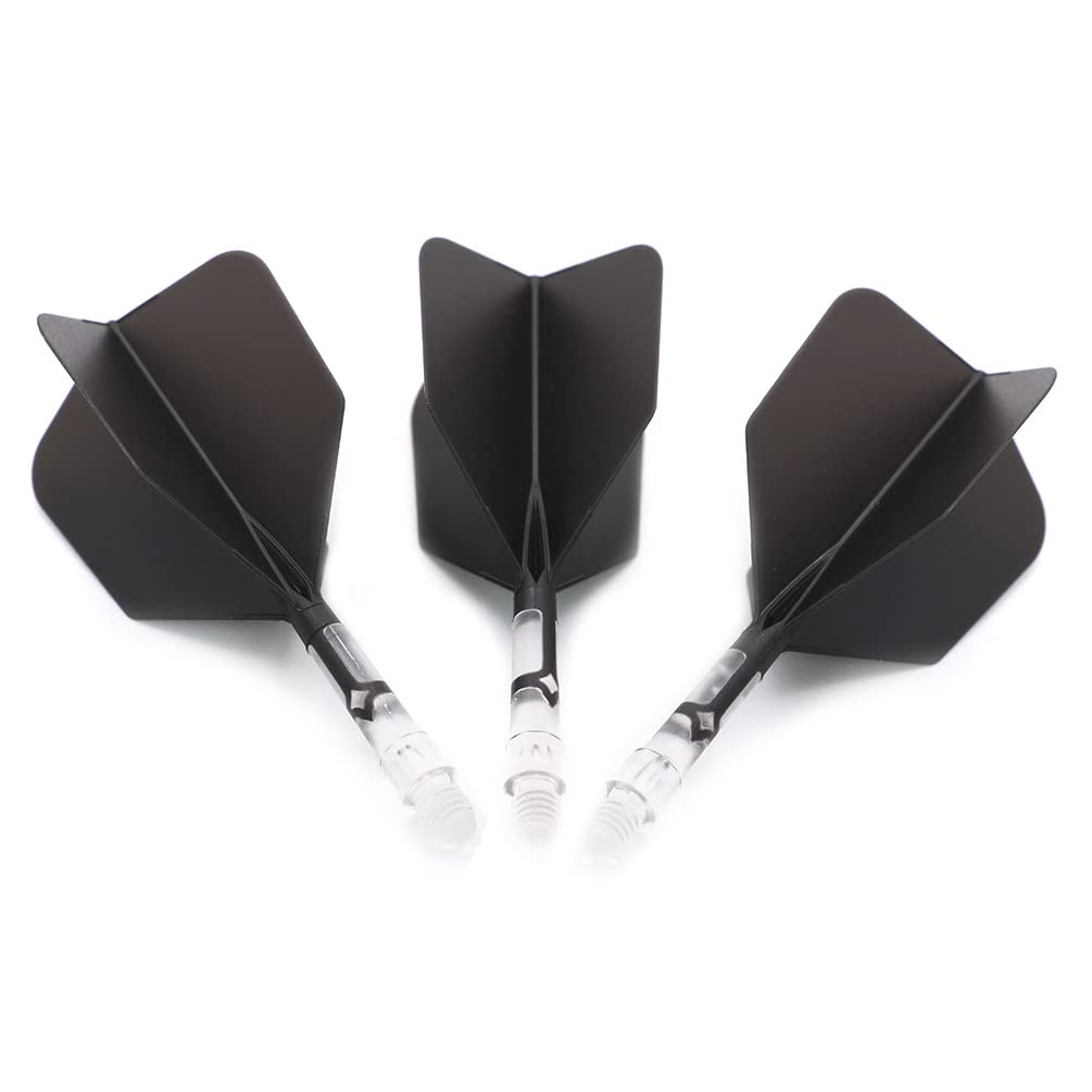 CUESOUL Rost T19 Eje de dardo Integrado y Forma de alas Grandes, Juego de 3 - 4