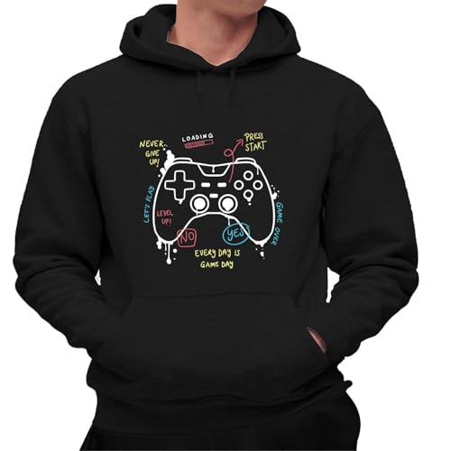 the Fan Tee Sudadera Adulto con Capucha de Hombre Videojuegos