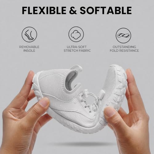 Image of Barefoot Water Shoes for Men Women 2026 Quick Dry Athletic Shoes Non-Slip Wide Toe Aqua Footwear Beach Swim Hiking Kayaking Yoga Outdoor Sport