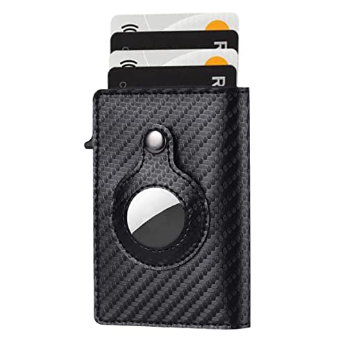 Mumusuki Soft Leather Wallet, Blocking Front Pocket Credit Card Holder Mens Wallets Minimalist Slim Wallet for Men (Black)