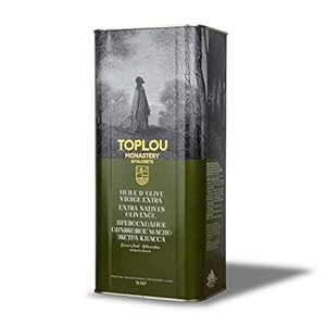 Toplou Monastery – Griekse premium extra vierge olijfolie van Kreta, koudgeperst | 5 liter bus | voor frituren, koken en…