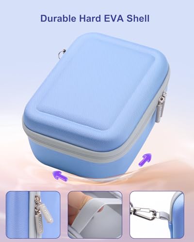 Funda para cámara infantil Krypthos Kids Print azul miniatura 4