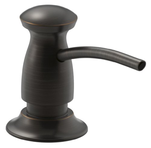 Kohler K-1893-C-2BZ Clam-Shell Packed Soap/Lotion Dispenser with Transitional Design, Oil Rubbed Bronze