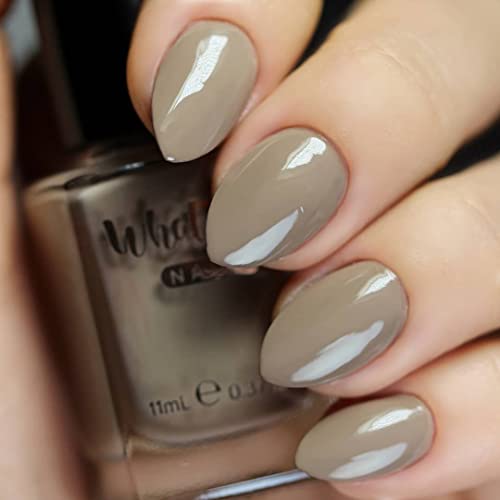 Whats Up Nails - Joshua Tree Nail Polish Nude Light Brown Creme Lacquer Varnish Made In Usa 12 Free Cruelty Free Vegan Clean #TOP6