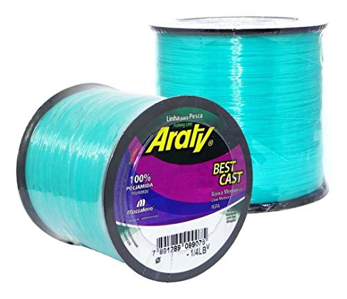 Linha de Monofilamento Araty Best Cast - Vários Tamanhos e Espessuras