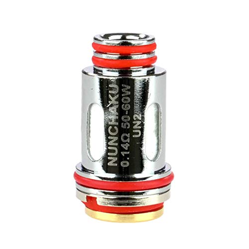 Uwell UN2 Meshed-H Coils (0,14 Ohm), Riccardo SS316L DL Verdampferköpfe für e-Zigarette, 4 Stück – Bild 4