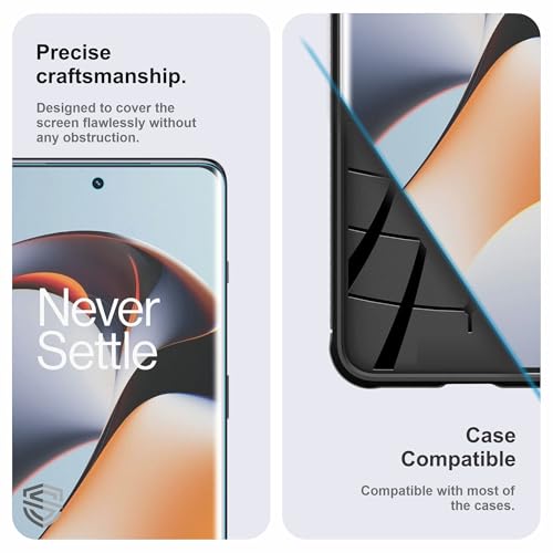 Image of Anti Glare Matte TPU hydrogel Edge to Edge Screen Protector Guard For Oneplus 11R (6.74 Inch) With Installation Kit | Support Fingerprint | Edge to Edge Coverage