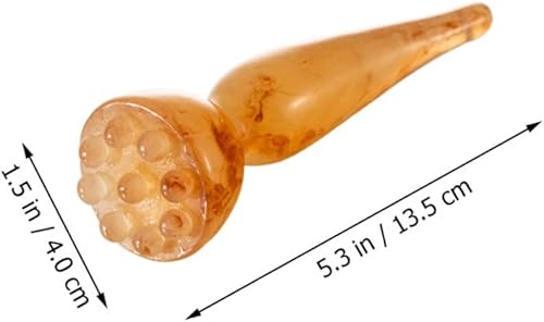 Miniatura 5 de Palo de masaje, raspador chino, raspador facial, herramienta de liberación de gancho de cadera, masajeador de resina, masajeador de hombro,