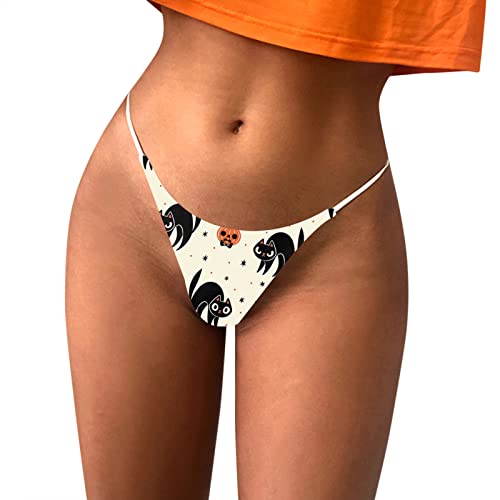 Halloween Panties for Women G String Breathable No Show Bikini Underwear - image 2