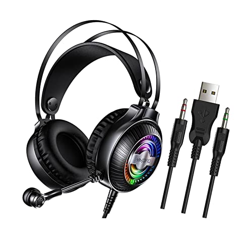 FASHIONMYDAY® Bass Stereo Over Ear Gaming Headset Headphones for Gamer Black | Computers/Tablets & Networking | Laptop & Desktop Accessories | Headsets