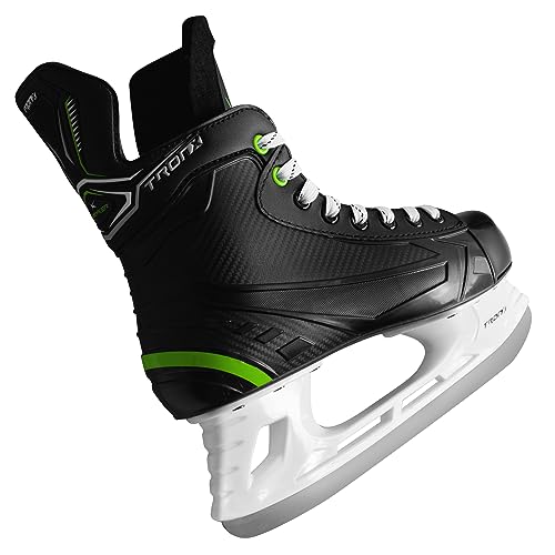 TronX Stryker 3.0 Senior Adult Junior Kids Ice Hockey Skates, New for 2023 (Skate Size 5 (Shoe Size 6-6.5)) by TronX - Image 5