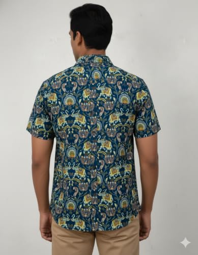Image of Signature Heritage Printed Half Sleeve Shirt