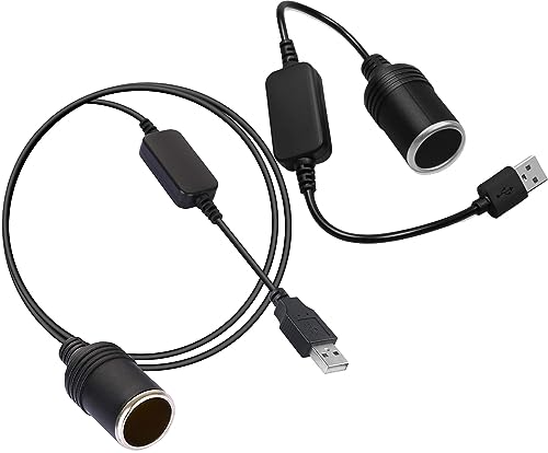 Tradecom VKbgC^[\Pbg USB|[g 12V ԗp XϊA_v^R[h usb VK[\Pbg ϊ  ԍڏ[d J[`[W[ hCuR[_[ [_[oȂǑΉ (120cm30cm e1{)