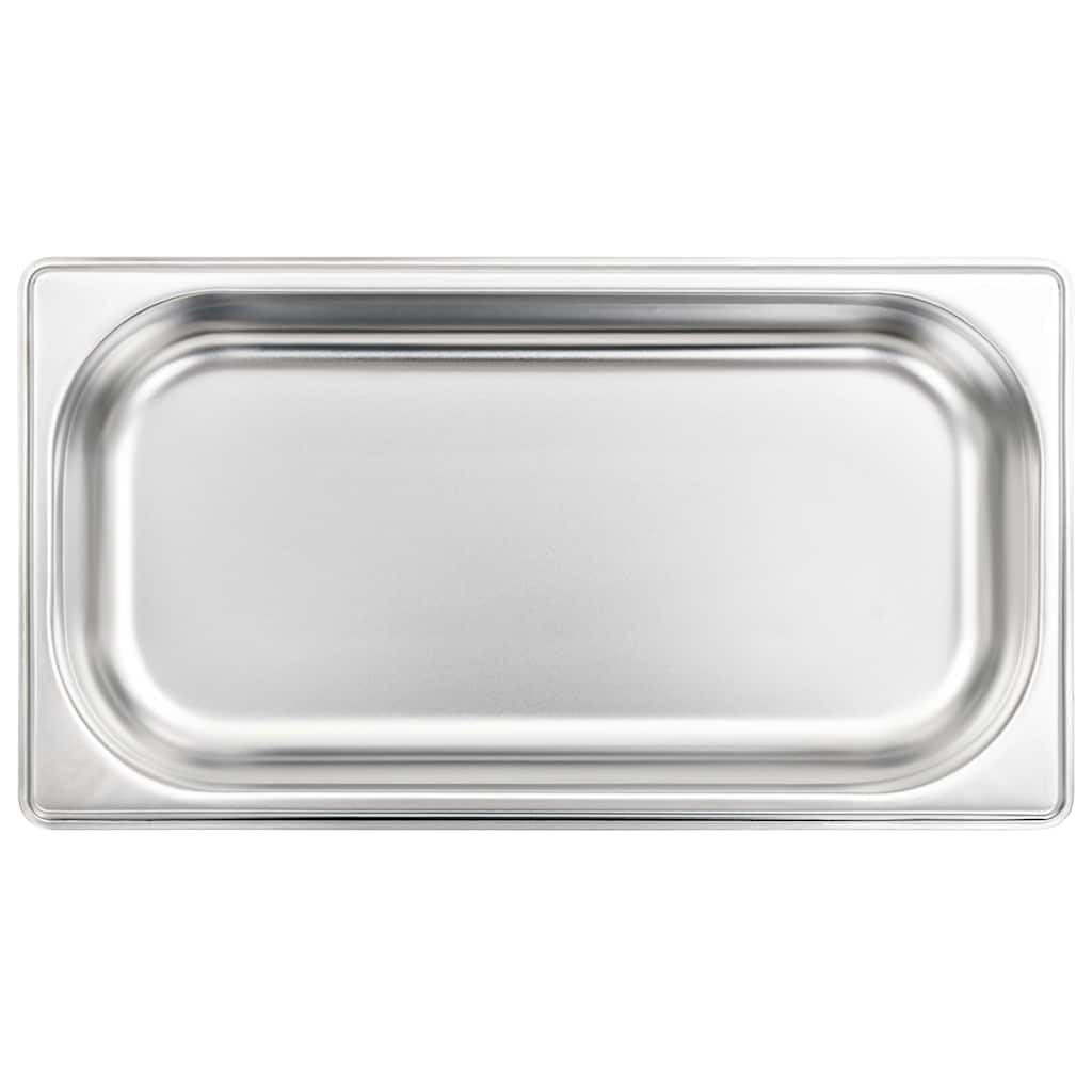 Narzędzia domowe-Pojemniki Gastronorm 12 szt. GN 1/3 40 mm Stal nierdzewna