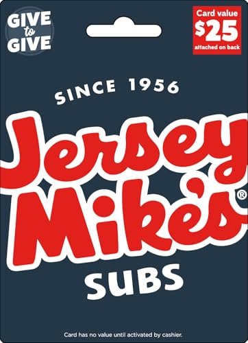 Jersey Mikes Gift Card Jersey Mikes Gift Card