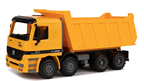 Construction Vehicles Toy Set for Boys - Excavator, Dump Truck, Garbage Truck, Bulldozer - Moveable Parts - 2 Pieces