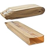 Clear Window Kraft Breathable Paper Bread Bag Keeps Bread Fresh For Long Size 4 ½” x 2” x 24”...