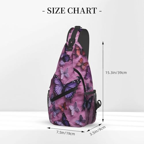 Bolso bandolera pequeño para senderismo unisex miniatura 3
