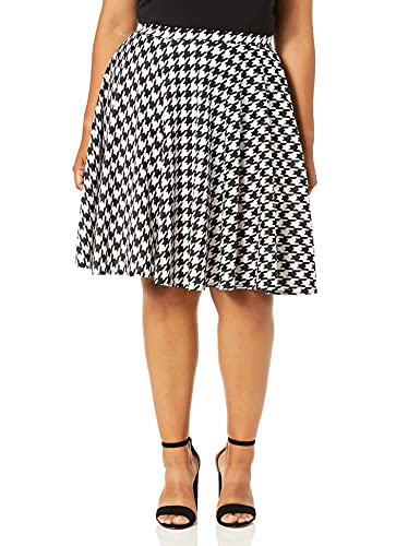 Star Vixen Women's Knee Length Full Skater Skirt