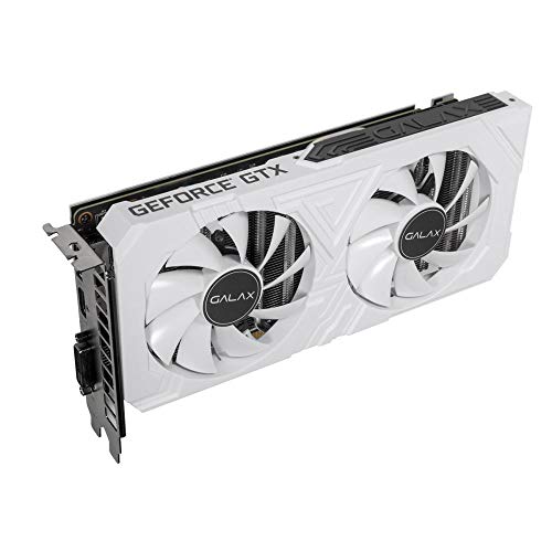 Placa de Vídeo Nvidia GeForce GTX 1660 6GB Super EX White 1-Click OC 192-bit GALAX - 60SRL7DS04WS