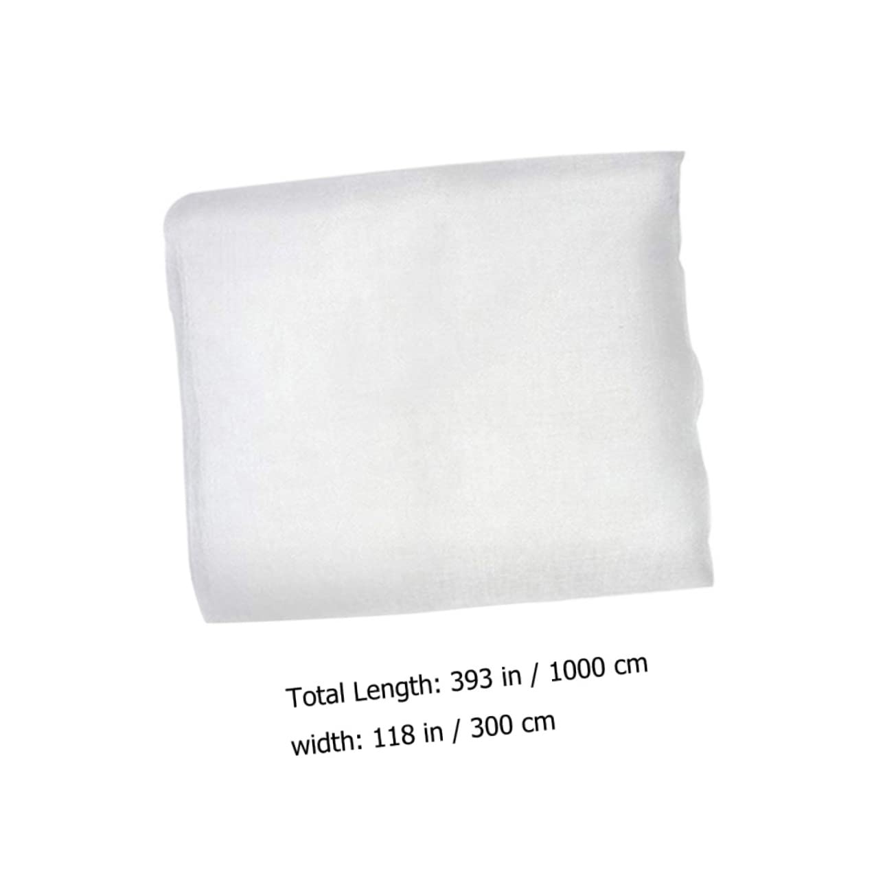 Yardwe Filet de Protection pour Jardin 3x10m en PE Blanc Maillage Ultra Fin pour Protection Solide des Baies et Légumes Oiseaux et Écureuils