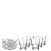 Produktbild Leonardo Senso Tasse und Unterteller, spülmaschinengeeignete Kaffee-Gläser mit passenden Untertassen, 12er Set, 250 ml, 032830